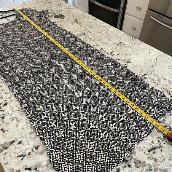 Torrid Ditsy Tribal Print Maxi Super Soft Slit Dress 2X NWT 40360865 Maxi Dress - Picture 11 of 15